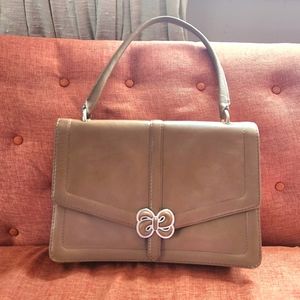 Radley London Brown 2011 Autumn Winter  Shoulder Bag with Pink Jacquard Linining